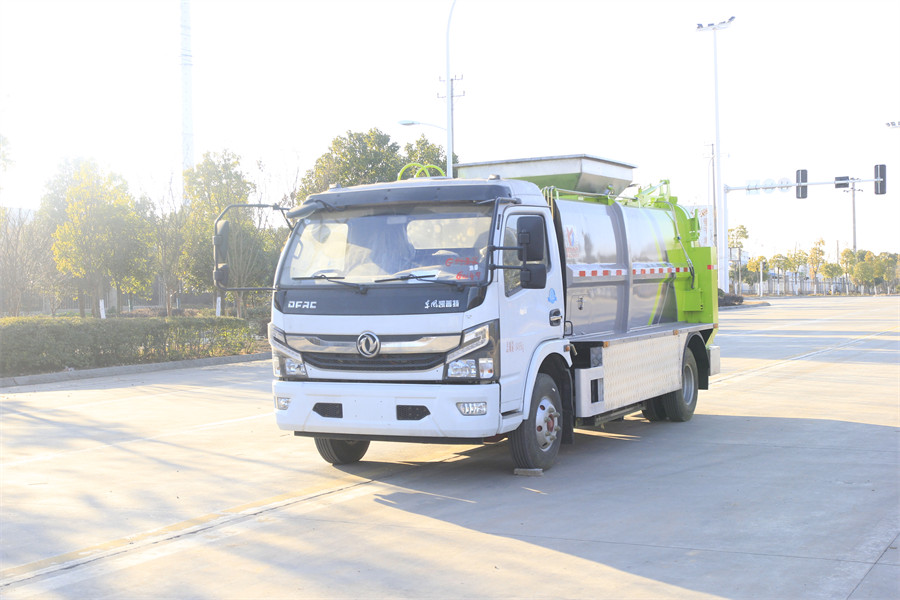 8方東風(fēng)多利卡新能源純電動(dòng) 餐廚垃圾車 凱力